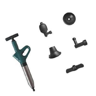 Powerful 120PSI Air Pressure Toilet Plunger With Stainless Steel Nozzle ABS Handle For Bathroom Kitchen Drainages