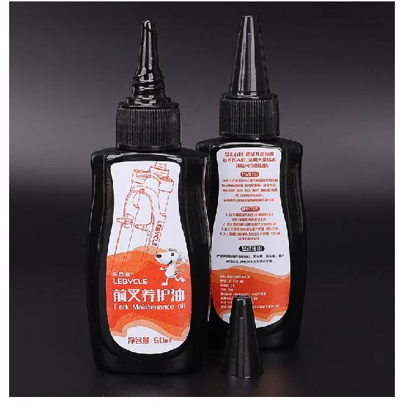 60mL MTB Fork Shock Oil Full Suspension Fluid Silicone Lubricant Universal Front Rear Damping Maintenance for Mountain Bike