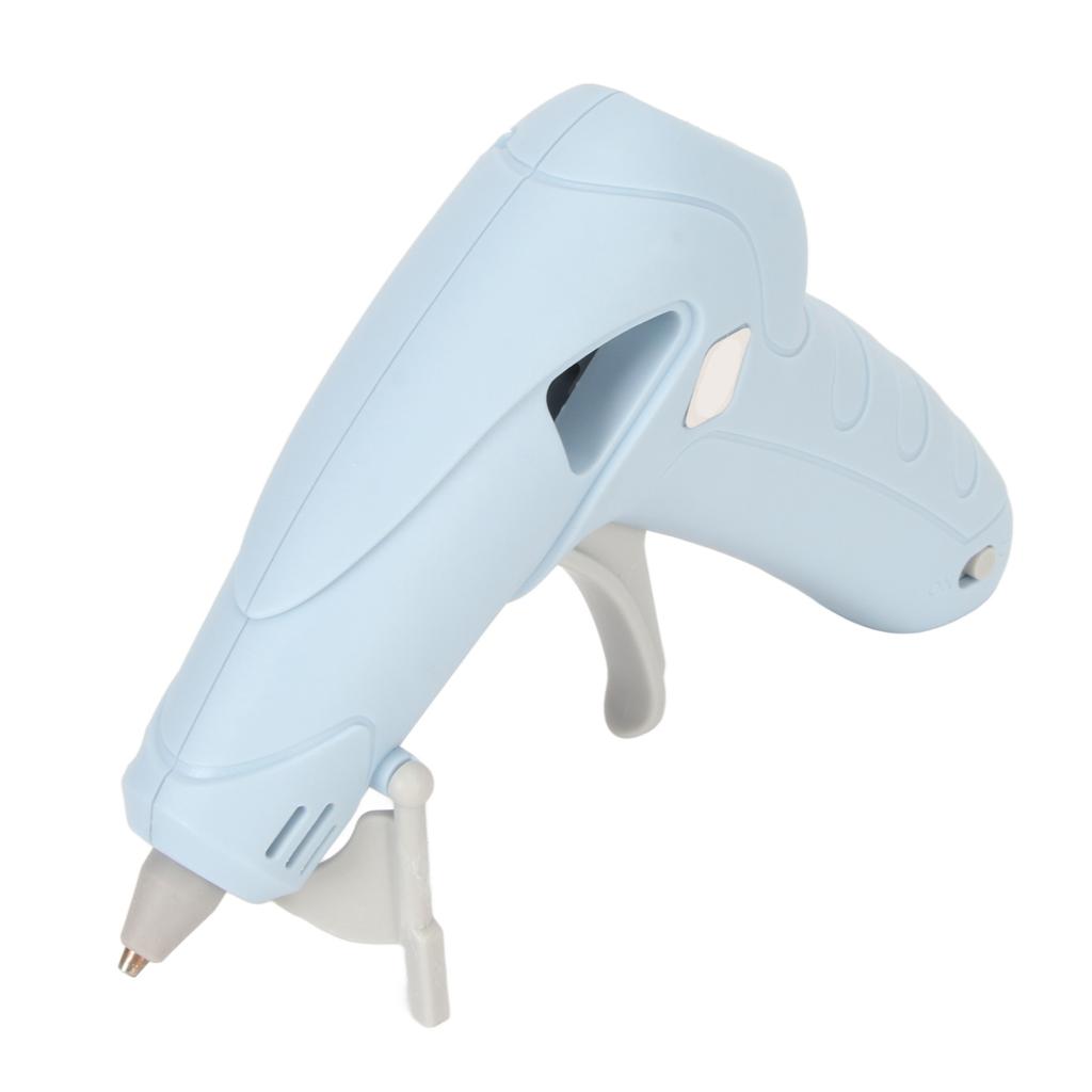 Hot Glue Melter 10W Fast Heating Ergonomic Handle USB Charge Hot Glue Melting Tool with 30 Sticks for Handicraft DIY
