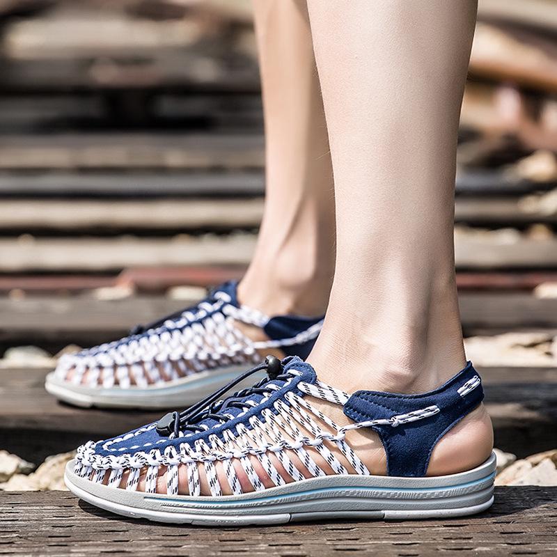 Direct supply 22 new sandals woven sandals couple sandals sandals casual sandals beach shoes sandals