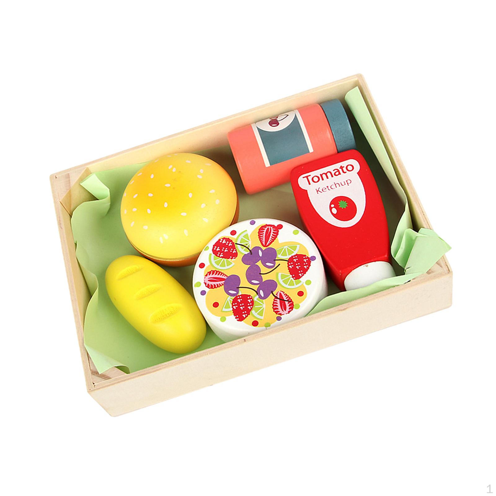 

Food on Ability Educational Toys for Girls Kids Birthday Gifts Breakfast