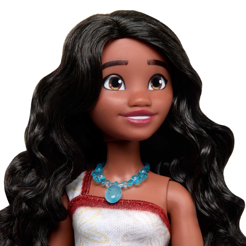 Mattel Disney Moana 2 Moana Fashion Doll with 2 Accessories, Removable Outfit, Necklace & Anklet, Inspired by the Movie