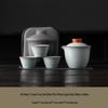 Love Journey Portable Ru Kiln Ceramic Tea Set