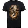 Johnny Cash Unisex Adult Guitar Song Titles T-Shirt