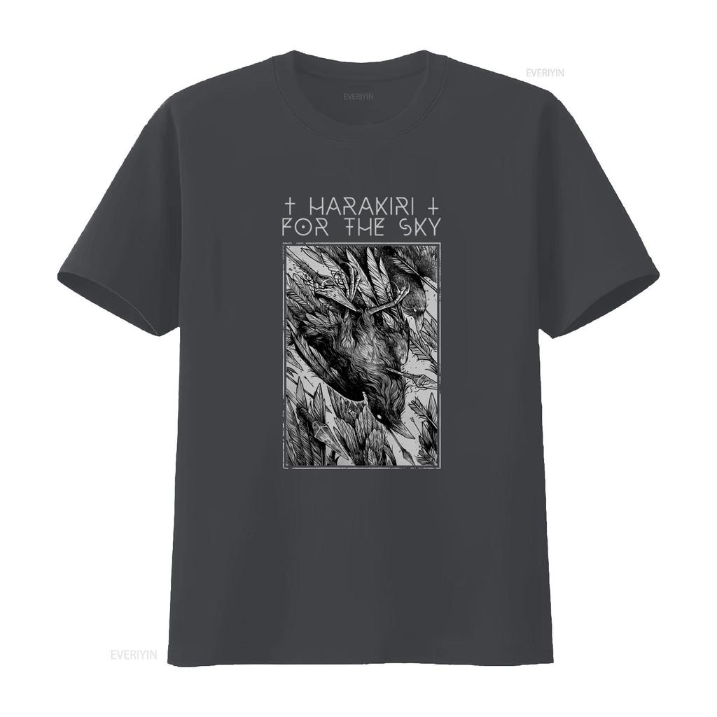Harakiri For The Sky Falling Bird T Shirt Unique Art Print Design High Quality Fabric Perfect Fashion Forward Individuals