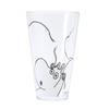 Takasaka International Japan Moomin Tapered Long Diameter X Clear Pop-Up Tumbler, Moomin, 8.2 13.5cm, 320ml, MM-G34-001,