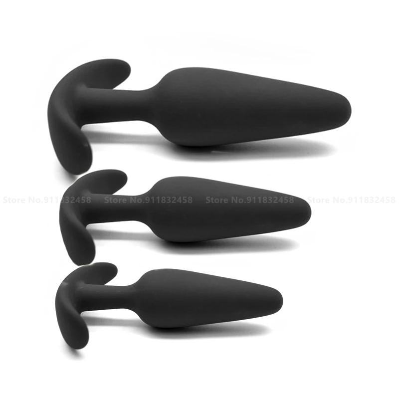 Safe Silicone Anal Plug Dildo Vibrator Sex Toys for Men Women Prostate Massager Butt Plugs Intimate Goods Adults Gay Product