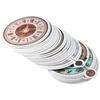 100PCS Multicolored Stickers PVC Vintage Stickers Steampunk Clock Decorative Stickers  DIY