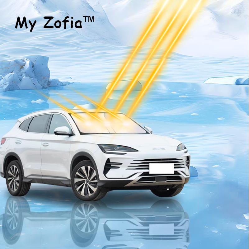 For BYD Seal U Sealion 6 Song Plus 2024 2025 2026 Car Windshield Sunshade Cover Anti UV Protection Auto PartsWindshield Sunshades 1