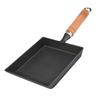 Mini Frying Pan Iron Omelette Pot Tamagoyaki Wooden Handle