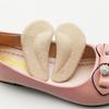 Suede Arch Insole with Adhesive Silicone Arch Pad