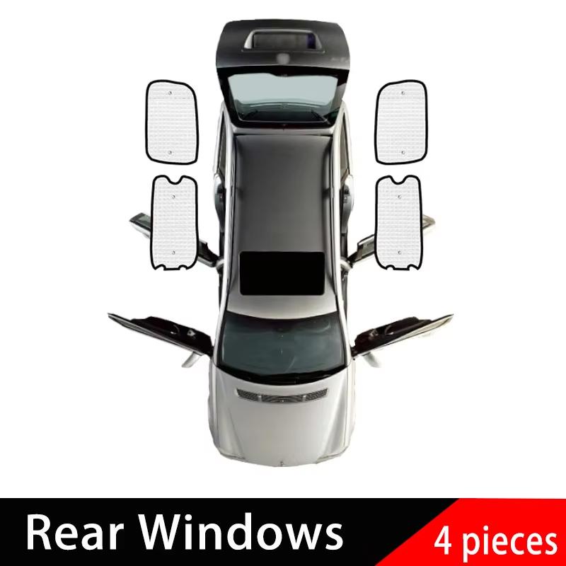 Pour Nissan NV200 Accessoires Evalia 2010~2016 Pare-soleil de voiture Anti-soleil Pare-soleil Isolation thermique Pare-brise Anti-UV Accessoires