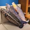Simuliertes Fischkissen Weiche Plüschpuppe Wels Schlangenkopf Lustiges Kissen Kindergeburtstagsgeschenk Heimdekoration Sofa Bett Ruhekissen