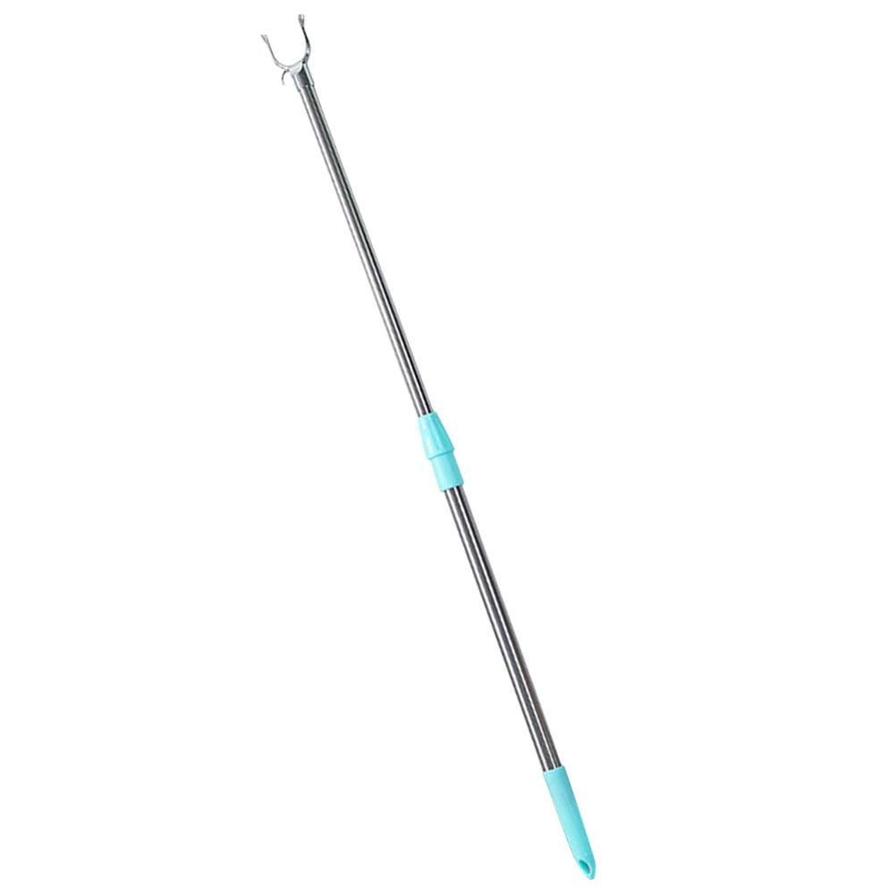 Clothes Reaching Rod Heavy Duty Telescoping Pole For Wardrobe Closet Ceiling Adjustable Retractable Clothesline Stick
