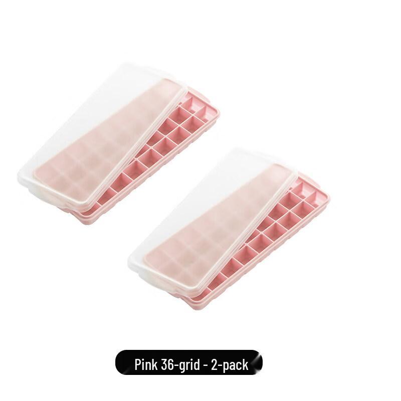 Silicone Ice Cube Tray with Lid