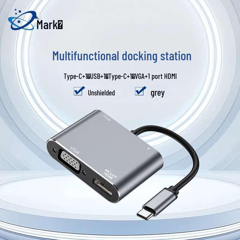Type-C 4-in-1 VGA HDMI Expansion Dock