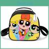 Cute Cartoon Printed Flying Police Kid's Lunch Tote Insulated Box Oxford Cloth School Lunch Bag