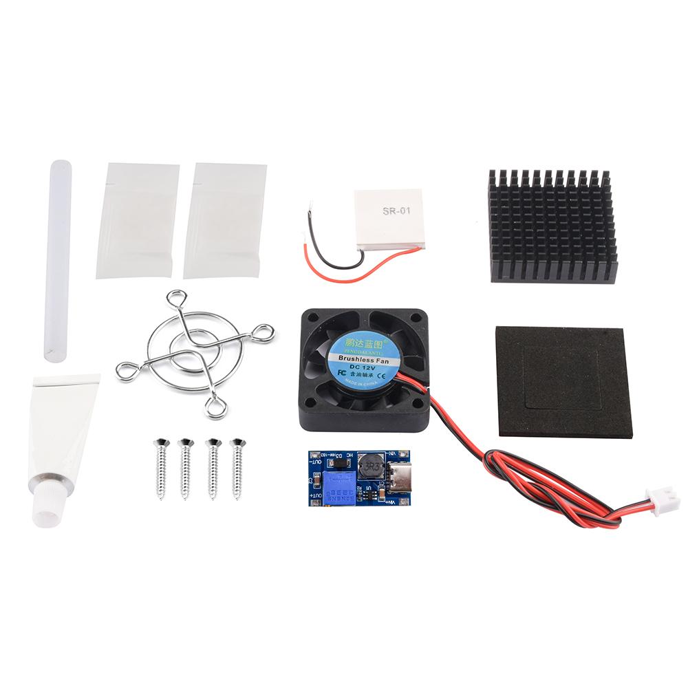 

1 Set SR-01 5V DIY Mobile Phone Radiator Cooler Semiconductor Refrigeration Sheet Silent Cooling Artifact 40*40