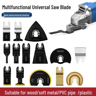 Universal Multifunctional Oscillating Saw Blade for Woodworking and Grinding