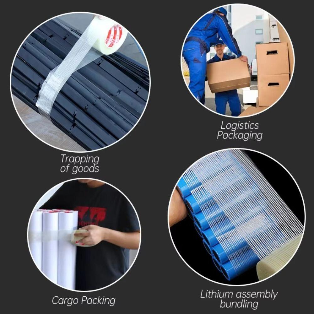 Transparent Fiberglass Tape High Temperature Resistance Filament Tape Fiberglass Reinforced Tape