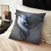 Metal Figure Statue Pillow Cover For Bedroom Room And Living Room Sofa Decorative Cushion Cover