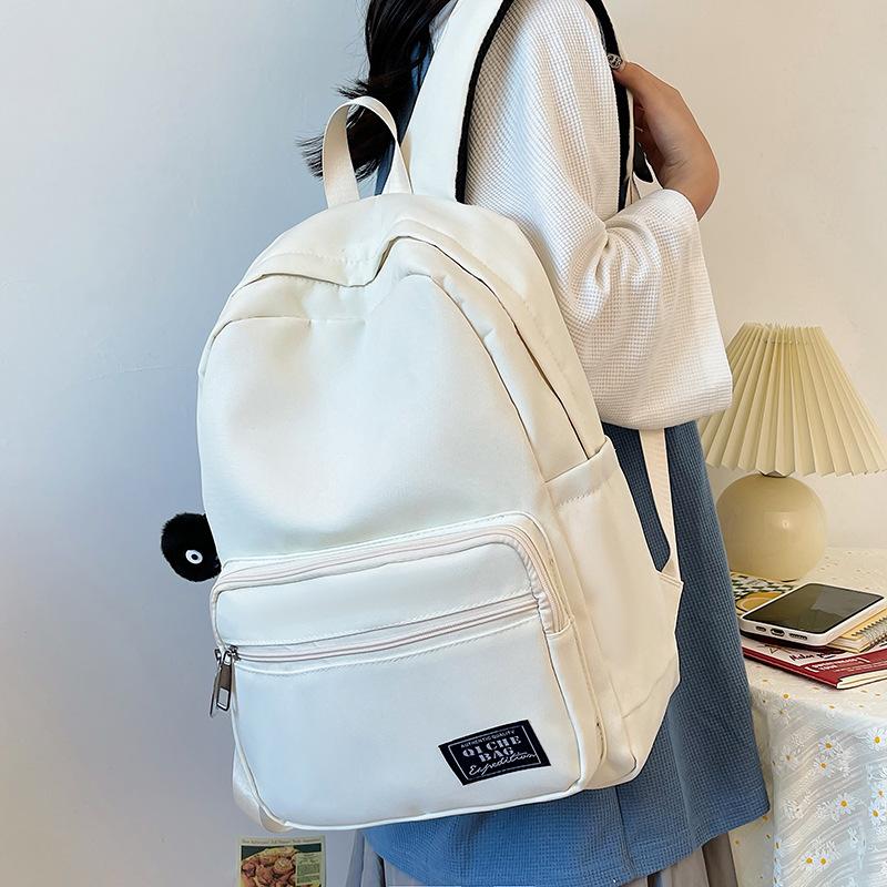 Stylish and simple female student backpack Mori Harajuku trendy ins Japanese casual large-capacity backpack men's new models