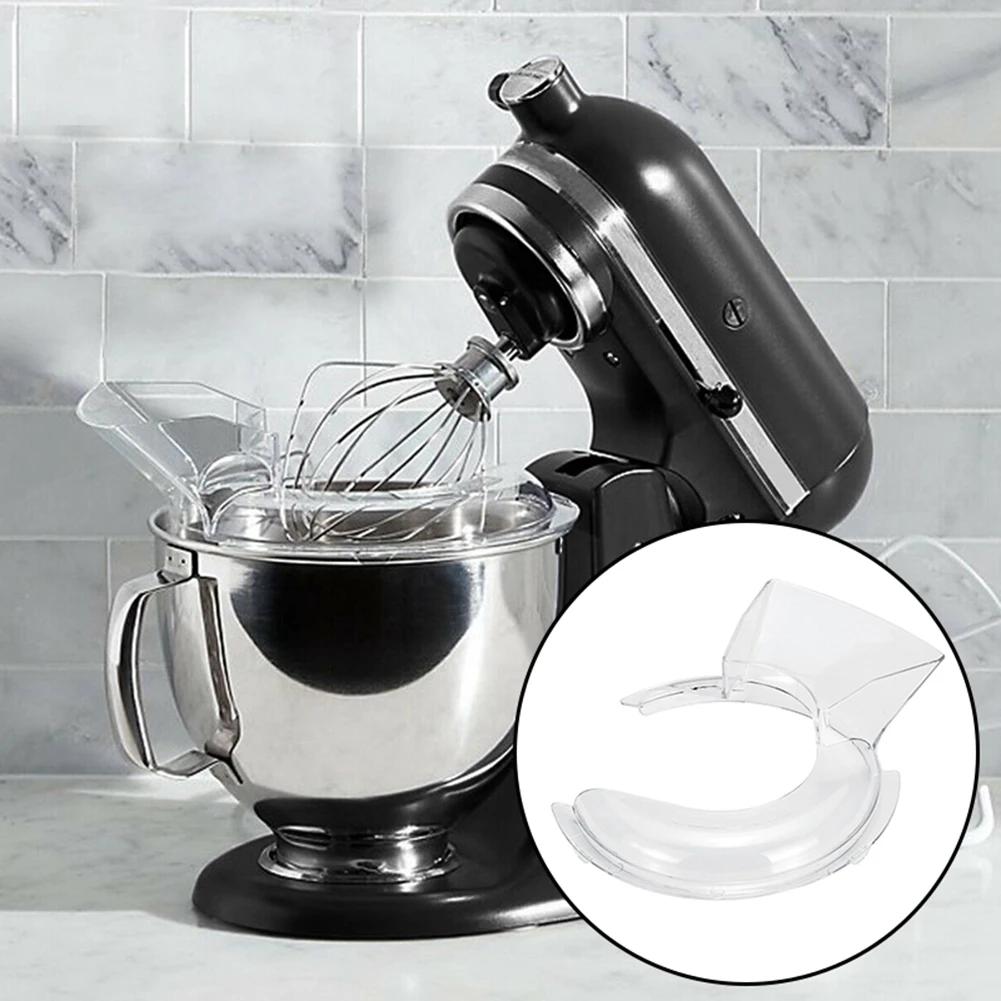 Bowl Pouring Shield Tilt Head Parts Splash Guard For Kitchen Aid 4.5/5QT Stand Mixers KSM500PS KSM500 Sturdy Anti-Splattering
