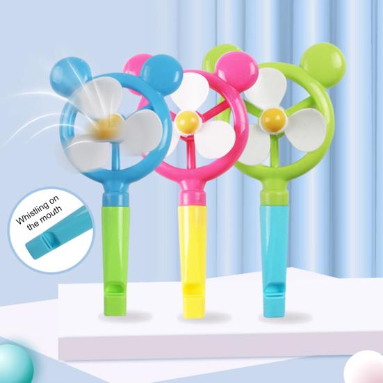 

12/24Pcs Windmill Whistle Toy Toddlers Boys Girls Portable Plastic Noise Maker 12pcs