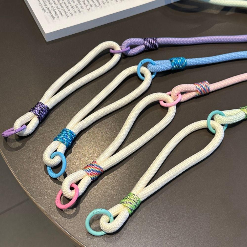 Chain Rope Phone Back Clip Bracket 2 in 1 Mobile Phone Lanyard  Smartphones