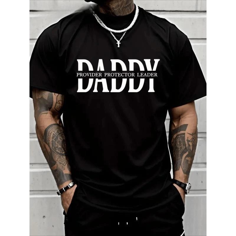 Daddy Husband Protector Hero Father s Day T-Shirt 100% Comfy Cotton T-Shirt S разноцветный