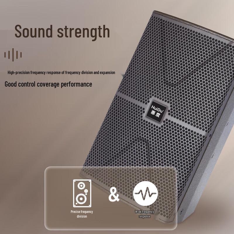 HuiDu ET-10YF Professional Full-Range Passive Speaker
