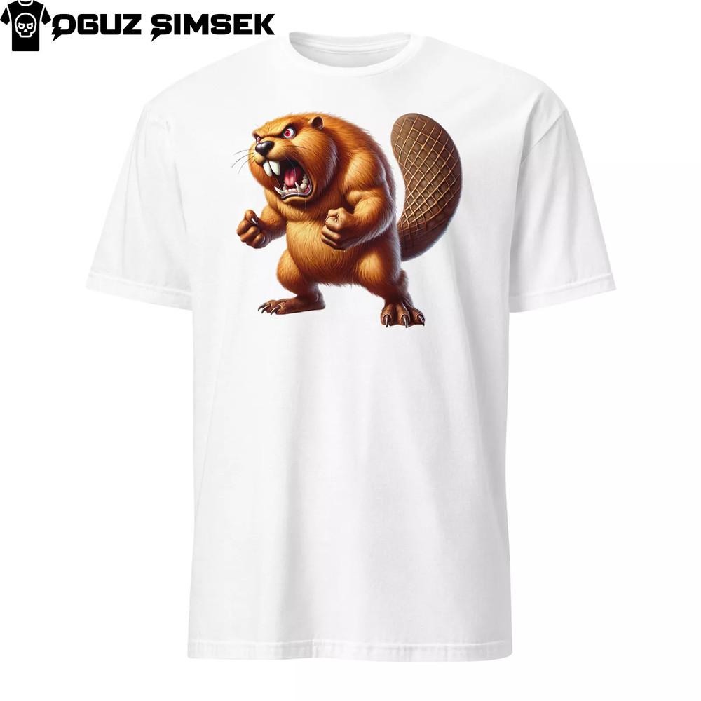 

Унисекс футболка Angry Beaver | Softstyle Gildan 64000 | Графика свирепого животного 4XL