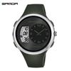 Sanda Men's Waterproof Dual Display Sports Watch with Large Screen for Students and Outdoor Activities