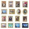 Vintage Dollhouse Miniatures 1/12 Photos Painting Mural Wall Picture for 1:12 Dollhouse Painting Mini Dollhouse Furniture Toys