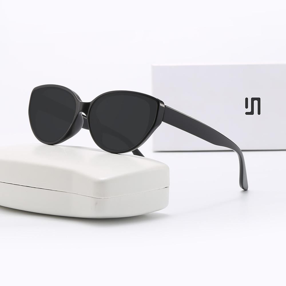 Cat Eye Sun Glasses Female Polarized Uv Protection Stylish Sunwear For Travel And Events