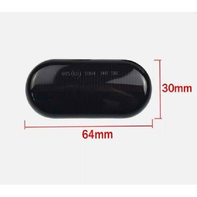 2X Dynamic Side Marker Turn Signal Light For Nissan Qashqai J10 350Z Navara D40