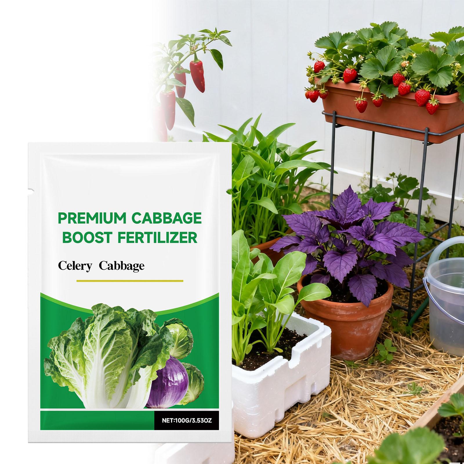 

Высококачественные удобрения для роста овощей способствуют росту капусты и сельдерея и повышают их стрессоустойчивость. One Size зелёный