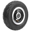 6x2 Pneumatic Wheel Inflatable Air Tire with Aluminum Alloy Hub Strong Grip for Electric Scooter