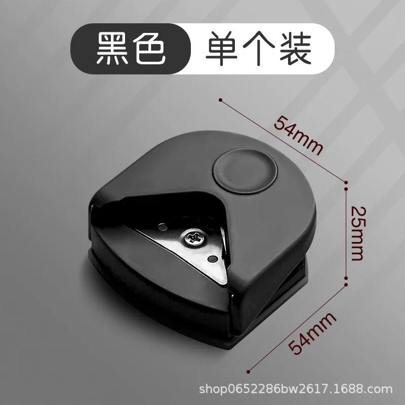 Corner Rounder R4 Chamferer Cardboard Photo Cutter Rounded Corners Plastic Film Rounder Card Right Angle Sharp Corner Cutter чёрный