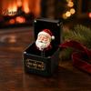 Festive Holiday Decorations Christmas Magic Gift Box, Spring-Loaded Pop-Up 3D Santa Small Presents Claus Snowman Angel Elk Trick Box for Xmas Parties,