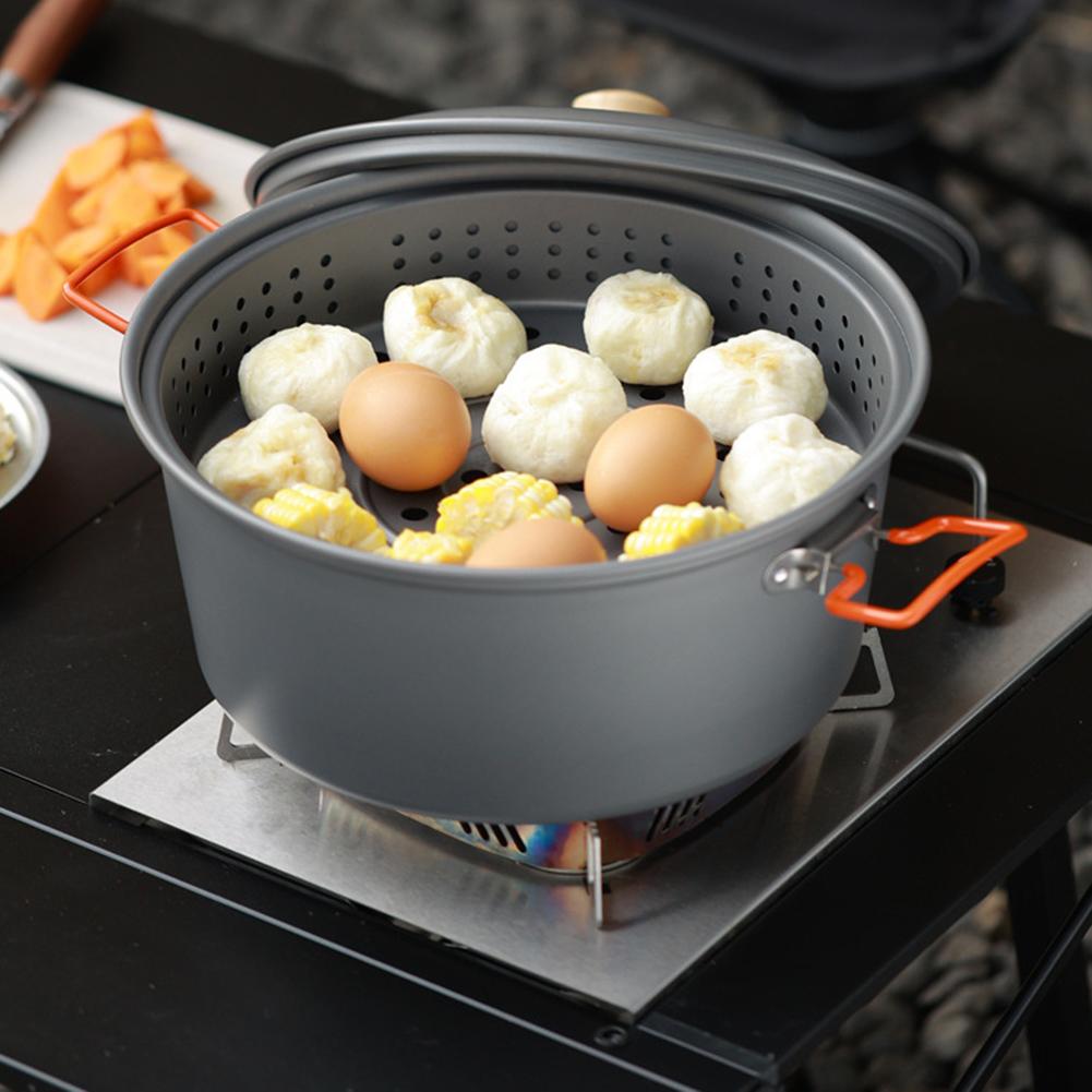 

Portable 7 5L Aluminum Stew and Boil Pot for Camping and Picnic Outdoor Cooking with Construction for Group Meals China Mainland