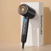 High-Power Hair Dryer with Temperature Display, 6 Levels, Hot & Cold Wind, Negative Ion Technology.