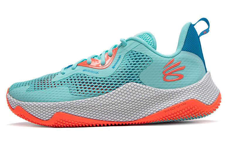 Under Armour Curry 3 Hovr Splash Blue And White 3026275-402 45