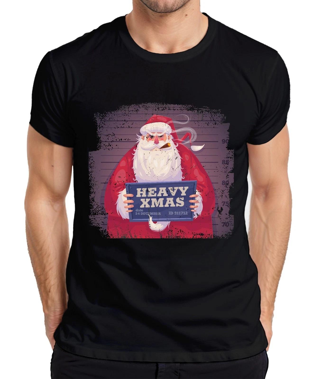 Heavy X-Mas Weihnachtsmann Mugshot - Weihnachten Weihnachtsgeschenk Christmas He XXXL