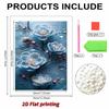 DIY Plum Blossom Pearl Diamond Art Painting Kits for Adults and Beginners,fine View Sparkling Painting Craft Home Wall Decor Handmade Gift