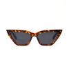 Brille 95135 Katzenaugen Klein Quadratisch Retro Schildkrötenpanzer Rahmen Sonnenbrille Herren, Bunte Sonnenbrille Damen
