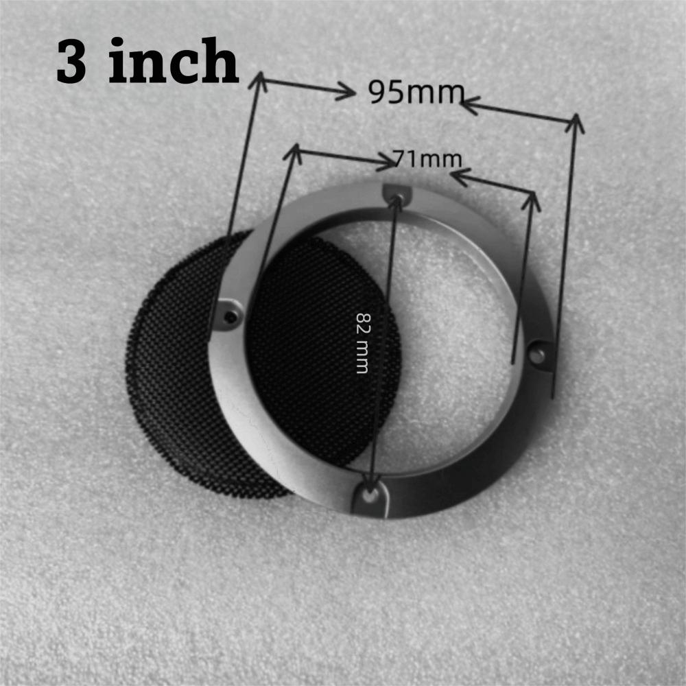 Metal Grille Speaker Grille Cover Plastic Frame Speaker Mesh Cover for Car Audio System