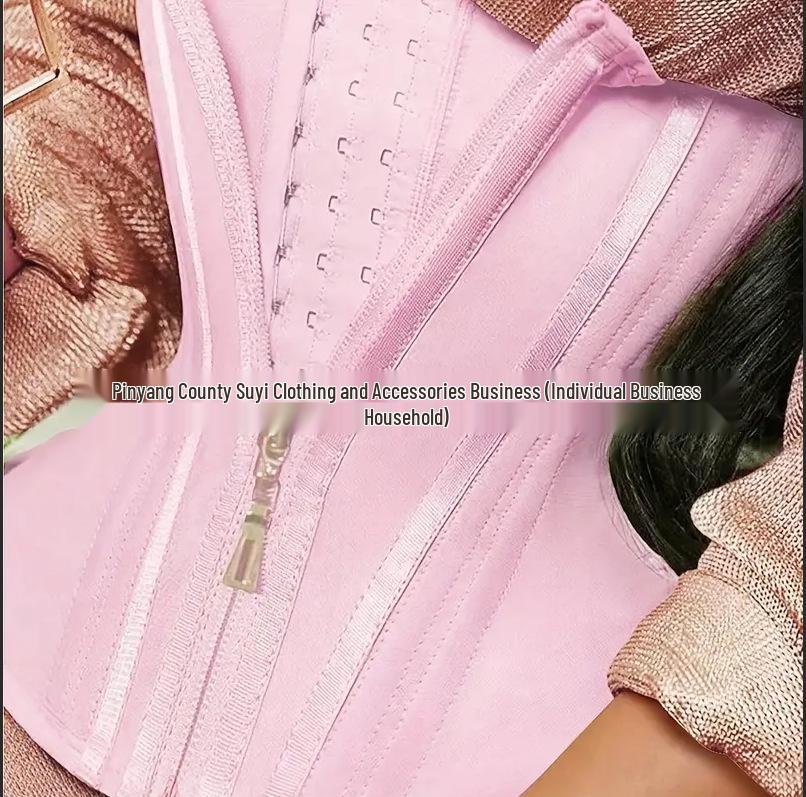 

Регульований Худощавий Жилет-Коректор Талії на Блискавці - Коректор Постави та Підтримка Грудей для Формування Тіла L