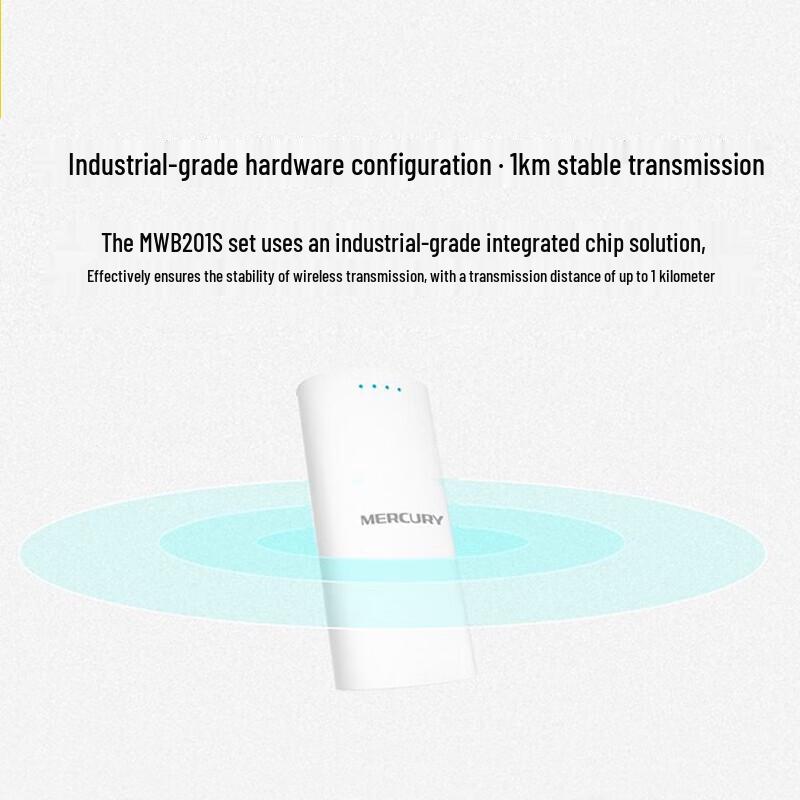 Kit Ponte Wireless Esterno Mercury 2.4G (Versione NC)