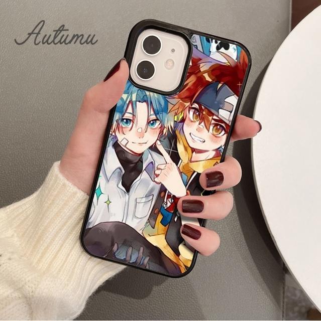 Sk8 The Infinity Anime Phone Case for iPhone 11 12 13 14 Pro Max Mini X XR XS SE 2020 5 6S 7 8 Plus Samsung Galaxy S21 S22 Cover